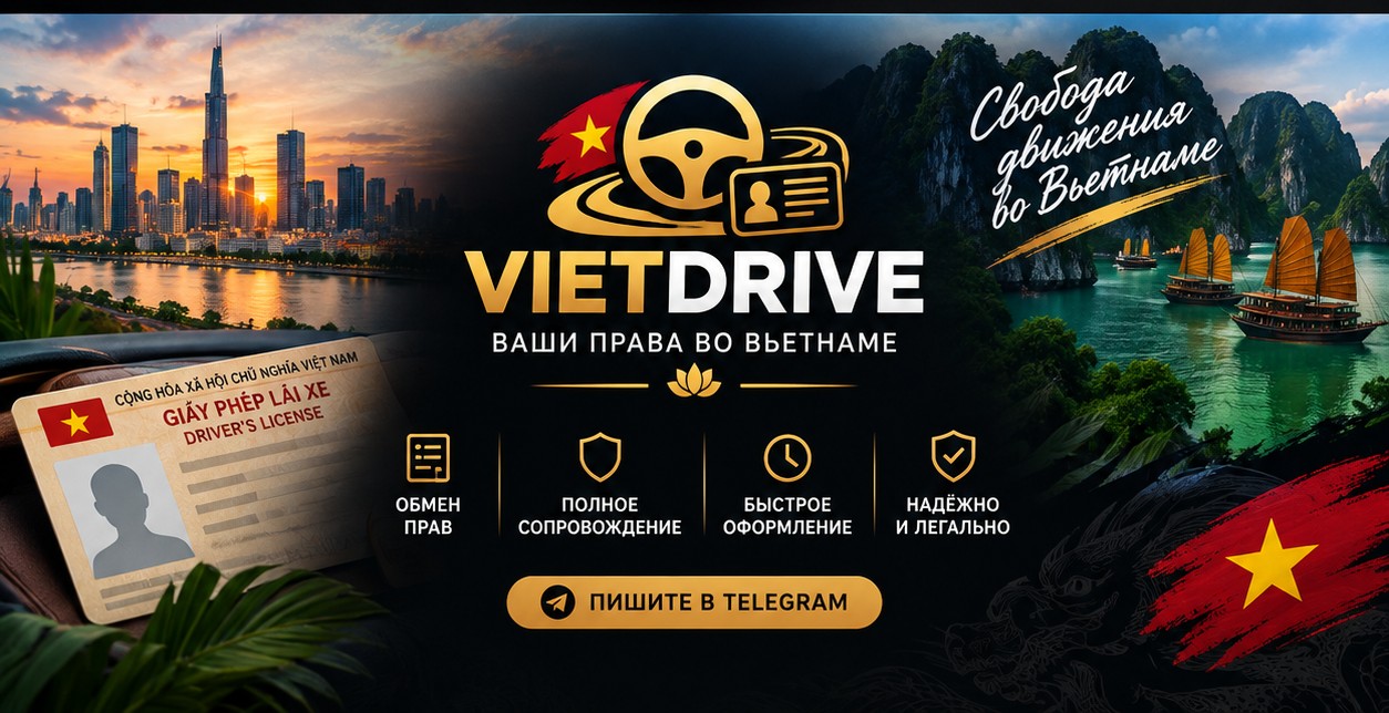 VIET DRIVE — свобода движения во Вьетнаме